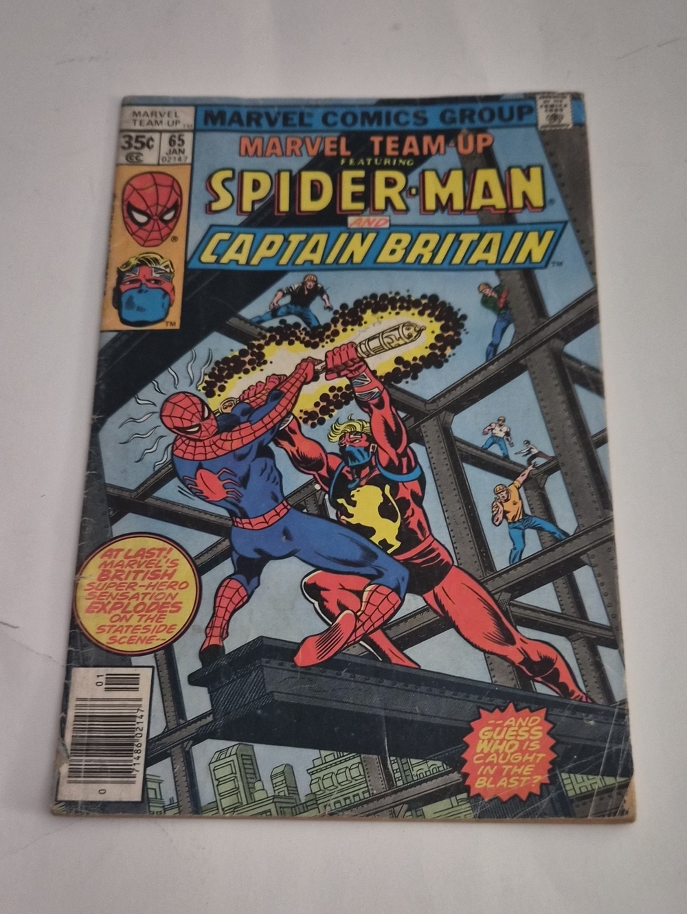 1978Marvel Spider-Man & Captain Britain Comic
